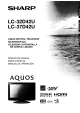 Sharp Aquos LC-32D42U Operation Manual