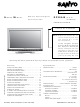 Sanyo DP32649 Service Manual