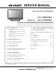 Sharp LC-32D42U Service Manual