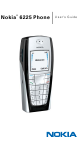 Nokia 6225 User Manual