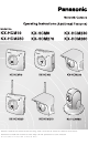 Panasonic KX-HCM10 Operating Instructions Manual