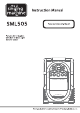 The Singing Machine SML505 Instruction Manual