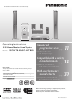 Panasonic SC-HT540 Operating Instructions Manual