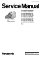 Panasonic NV-GS24EG Service Manual
