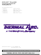 Thermal Arc EXCEL-ARC 750 CC Owner's Manual