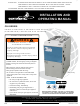 Continental Refrigerator C95 SERIES Installation And Operating Manual