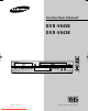 Samsung DVD-V645K Instruction Manual