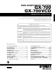 Yamaha GX-700 Service Manual