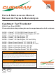 Cushman 84063 – Kubota D1105-E3B Diesel Engine, MT Parts & Maintenance Manual