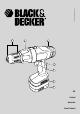 Black & Decker PS122 Instructions For Use Manual