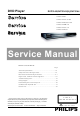 Philips DVP3140 Service Manual