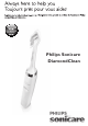 Philips Sonicare DiamondClean Instructions Manual