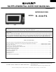 Sharp R-508FS Supplemental Service Manual