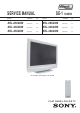 Sony KDL-26U2000 Service Manual