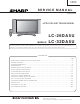 Sharp LC-26DA5U Service Manual