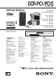 Sony Handycam DCR-PC1 Service Manual