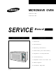 Samsung MR1031UWC Service Manual