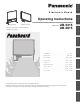 Panasonic UB-5315 Operating Instructions Manual