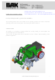 BAK PLANON Operating Instructions Manual