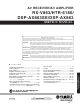 Yamaha DSP-AX863SE Service Manual