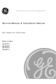 GE GE AIR C18 Service Manual-Installation