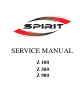 Spirit Z 100 Service Manual