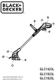 Black & Decker GLC1423L Original Instructions Manual