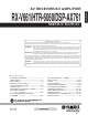 Yamaha RX-V661 Service Manual