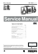 Philips MC-i250/21M/22/37 Service Manual