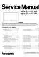 Panasonic TH-103PF10UK Service Manual