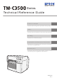 Epson TM-C3500 Series Technical Reference Manual