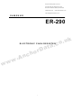Samsung ER-290 User Manual