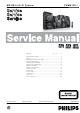 Philips FWM613X/78 Service Manual