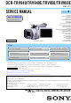 Sony DCR-TRV940 Service Manual