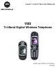 Motorola V80 Service Manual