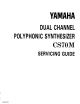Yamaha CS-70M Service Manual