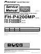 Pioneer FH-P4200MP/XU/UC Service Manual