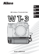 Nikon WT-3 User Manual