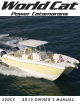 World Cat 320CC 2015 Owner's Manual