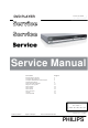 Philips DVP3980K Service Manual