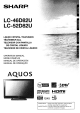 Sharp Aquos LC-46D82U Operation Manual