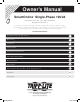 Tripp Lite SmartOnline Single-Phase 10kVA Owner's Manual