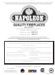 Napoleon GI3016-N Installation And Operation Instructions Manual