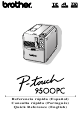 Brother P-touch 9500PC Quick Reference