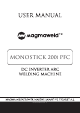 Magmaweld MONOSTICK 200 PFC User Manual