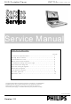 Philips PET710 Service Manual