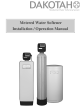 Water Control Dakotah series Installation & Operation Manual