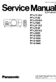 Panasonic PT-L711XU Operating Instructions And Service Manual
