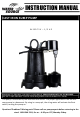 water source WSSPC3 Instruction Manual