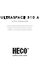Heco ULTRASPACE 510 A Owner's Manual